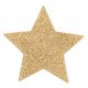 Naklejki na sutki - Bijoux Indiscrets Flash Star Gold Złota Gwiazda