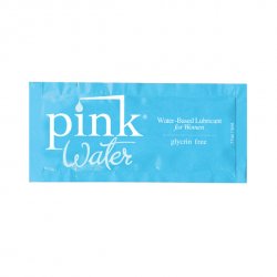 Wodny środek nawilżający - Pink Water Water Based Lubricant 5 ml