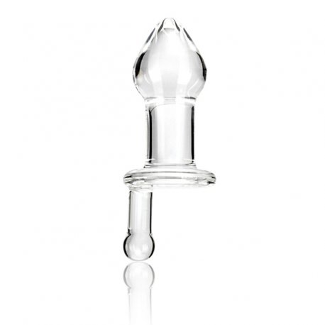 Szklany plug analny - Glas Glass Juicer