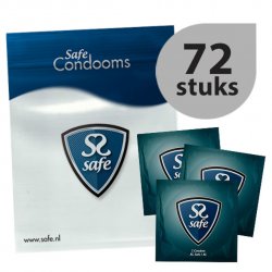 Prezerwatywy XL - Safe XL Condoms 72 szt