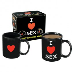 Kubek z napisem - I Love Sex Heat Change Mug