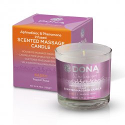 Świeca do masażu - Dona Scented Massage Candle Tropical Tease 225 m