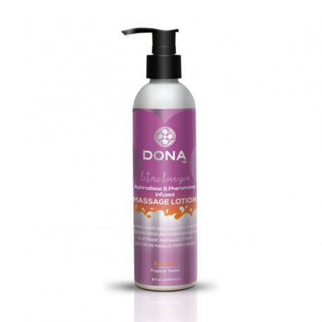 Balsam do masażu - Dona Massage Lotion Tropical Tease 250 ml