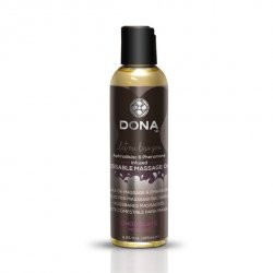 Jadalny olejek do masażu - Dona Kissable Massage Oil Chocolate Mousse Czekoladowy