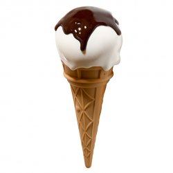 Wibrator biały na język Shiri Zinn - iScream Icecream Vibrator Vanilla Cream