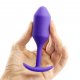 PLug analny - B-Vibe Snug Plug 2 Purple