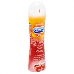 Środek nawilżający - Durex Play Crazy Cherry Lubricant 50 ml