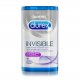 Prezerwatywy cienkie - Durex Invisible Extra Lubricated Condoms 10 szt