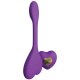 Wibrator ze stymulatorem - Kama Sutra Rhythm Natya Ultimate Couples Toys Purple