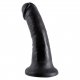 Penis dildo - King Cock 6 Inch Black