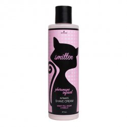 Krem do golenia intymnego - Sensuva Smitten Vanilla, Sugar & Sweet Pea Pheromone Shave Cream 236 ml