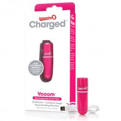 Wibrator - The Screaming O Charged Vooom Bullet Vibe Pink