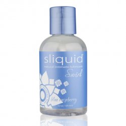 Żel nawilżający - Sliquid Naturals Swirl Lubricant Blue Raspberry 125 ml