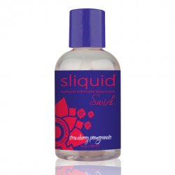 Żel nawilżający - Sliquid Naturals Swirl Lubricant Strawberry Pomegranate 125 ml