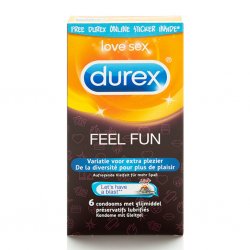 Prezerwatywy - Durex Emoji Feel Fun Condoms 6 szt