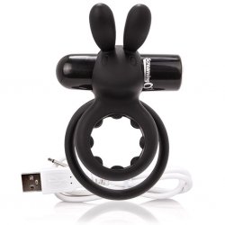 Pierścien erekcyjny - The Screaming O Charged Ohare XL Rabbit Vibe Black
